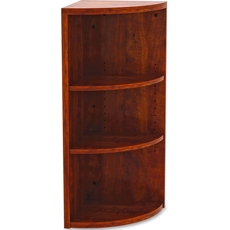 Lorell Essentials Corner Unit Bookcase & Reviews Wayfair